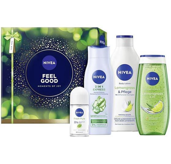 🚿 Nivea Feel Good Pflege Geschenkset, 4-tlg. für 12,25€ (statt 17€)