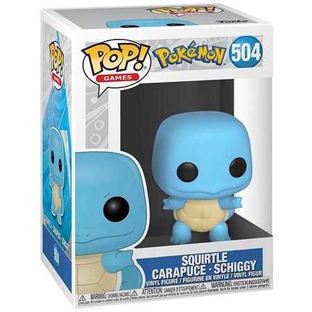 🐢 Funko POP! Pokemon Squirtle Schiggy Sammelfigur für 9,99€ (statt 17€)