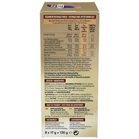 ☕ 6 x 8er Pack Nescafe Typ Mocha Getränkepulver ab 14,64€ (statt 27€)