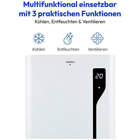 🥵 Medion MD 37734 Smarte Mobile Klimaanlage mit Abluftschlauch für 319,95€ (statt 399€) 🥵 Medion MD 37734 Smarte Mobile Klimaanlage mit Abluftschlauch für 319,95€ (statt 399€)