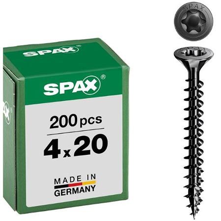 🔩 200er Pack Spax Universalschraube, 4×20 mm für 4,81€ (statt 9€)