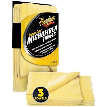 🚗 3er Pack Meguiar’s Supreme Shine Mikrofasertücher für 15,99€ (statt 22€)