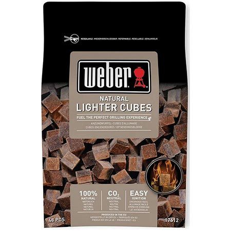🥩 48er Pack Weber Anzündwürfel, rauchlos für 4,19€ (statt 8€)