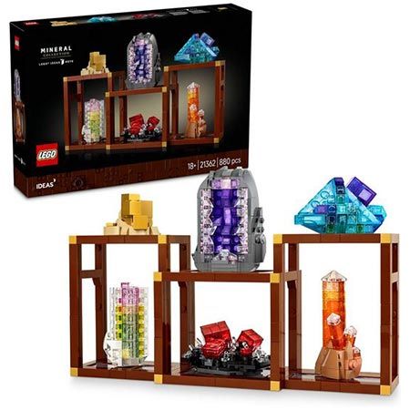 🧱 LEGO 21362 Ideas Mineraliensammlung Set für 39,99€ (statt 47€)