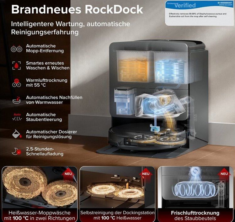 🧹 Roborock Saros 20 Saugroboter mit Wischfunktion & Station für 1.199€ (statt 1.499€) 🧹 Roborock Saros 20 Saugroboter mit Wischfunktion & Station für 1.199€ (statt 1.499€)