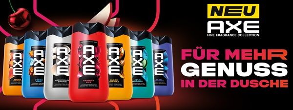 Gratis: AXE Fine Fragrance Body Washes ausprobieren - ab 25.05. Gratis: AXE Fine Fragrance Body Washes ausprobieren ab 25.05.
