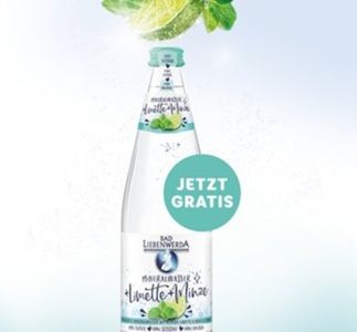 Geht noch! Bad Liebenwerda Mineralwasser+ Limette-Minze gratis ausprobieren