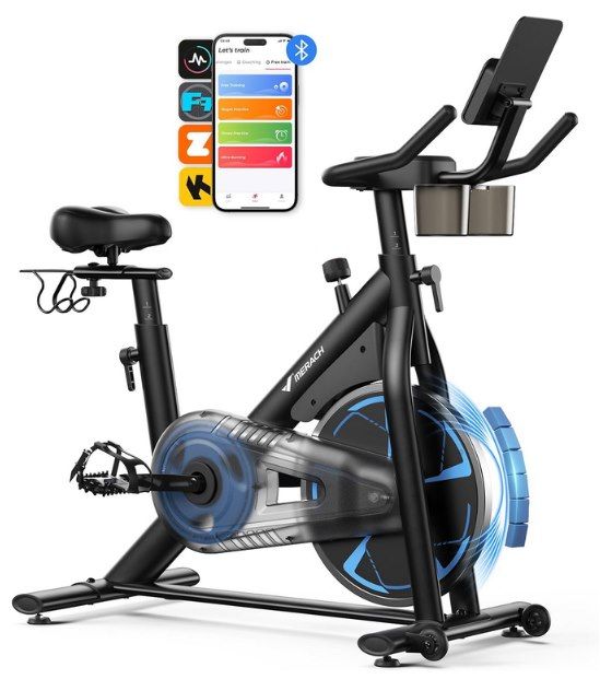 🚴 MERACH Heimtrainer mit 8kg Magnet Schwungrad für 202,99€ (statt 275€)