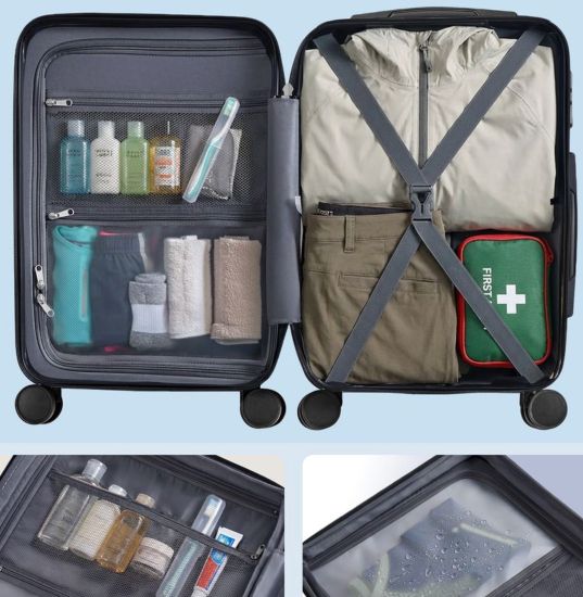 🧳 SONGMICS Hartschalenkoffer mit TSA Schloss und Koffergurt für 24,99€ (statt 33€)