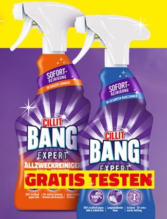 Cillit Bang kostenlos ausprobieren