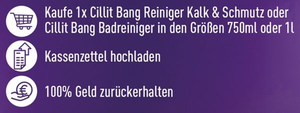 Cillit Bang kostenlos ausprobieren