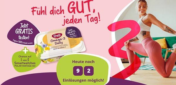 Deli Reform Omega-3 Daily gratis ausprobieren Deli Reform Omega 3 Daily gratis ausprobieren