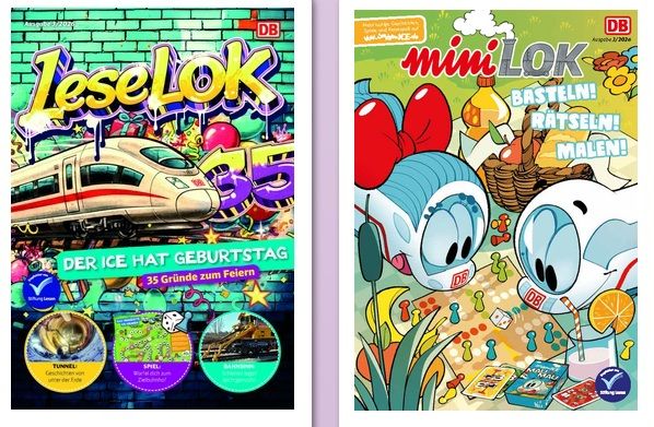 🚆🧒 Deutsche Bahn: Der kleine ICE - Magazine online - neue Ausgaben 🚆🧒 Deutsche Bahn: Der kleine ICE Magazine online neue Ausgaben