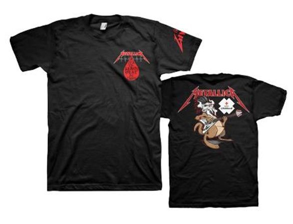 💉 DRK Nordost: GRATIS Metallica T-Shirt dank Blutspende 🩸 💉 DRK Nordost: GRATIS Metallica T Shirt dank Blutspende 🩸