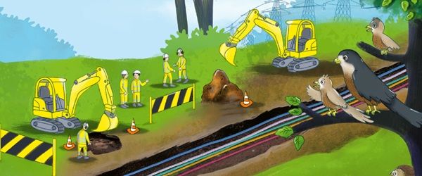 Gratis Pixi Buch von Omexom: Falco und Frieda unterwegs mit dem Strom