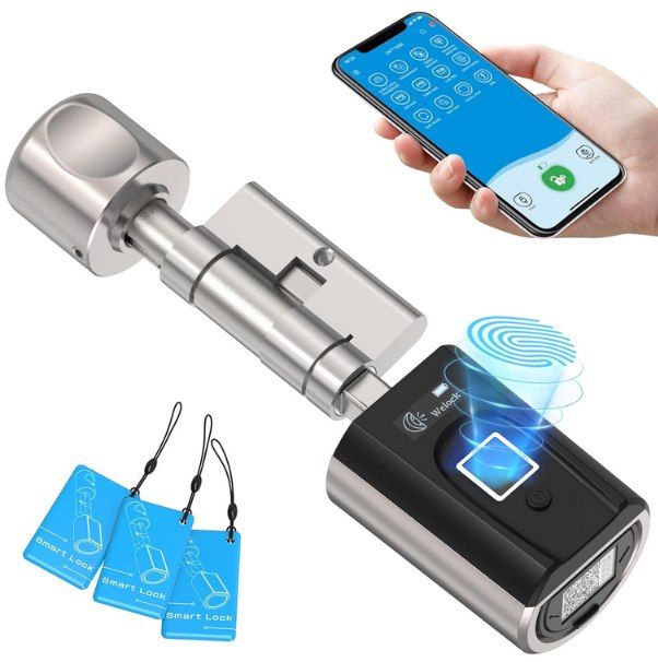 🚪 WELOCK SECBN51 Fingerabdruck Schloss mit App & RFID-Karte für 129€ (statt 139€)