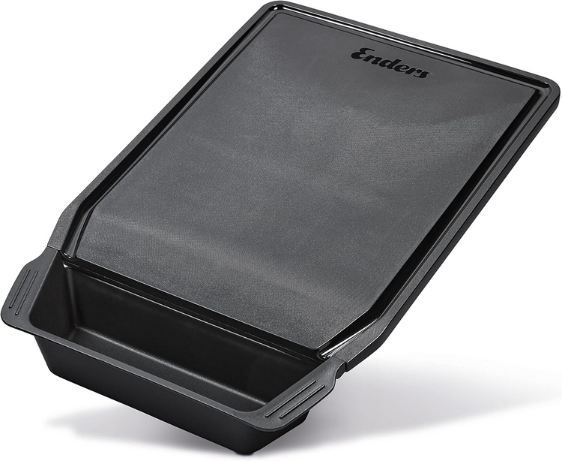 🥩 Enders Grill Mags Schneidebrett mit Auffangschale, 26x36cm für 24,99€ (statt 30€)