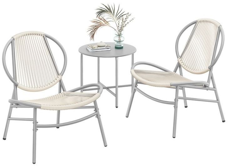 🌞 SONGMICS 3er Balkonmöbel-Set aus 2 Stühlen & 1 Tisch für 62,99€ (statt 80€) 🌞 SONGMICS 3er Balkonmöbel Set aus 2 Stühlen & 1 Tisch für 62,99€ (statt 80€)
