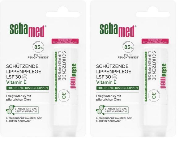💄 2er Pack Sebamed schützende Lippenpflege mit LSF 30 für 1,80€ (statt 4€) 💄 2er Pack Sebamed schützende Lippenpflege mit LSF 30 für 1,80€ (statt 4€)