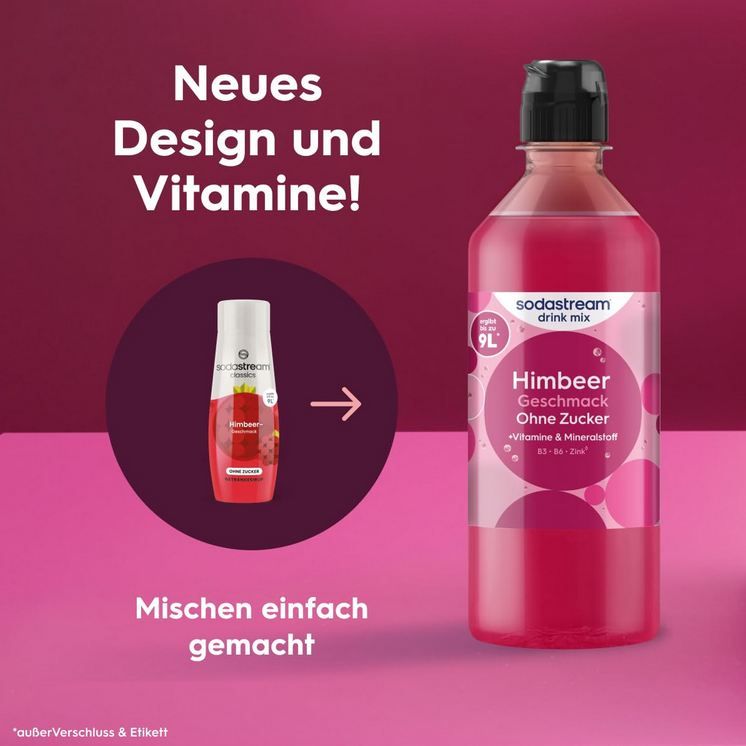 đ„€ 4er Pack Sodastream Drink Mix Himbeere ohne Zucker ab 14,44⏠(statt 21âŹ) đ„€ 4er Pack Sodastream Drink Mix Himbeere ohne Zucker ab 14,44⏠(statt 21âŹ)