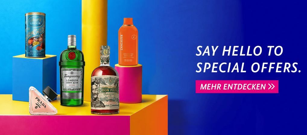 🥂 Frankfurt Airport Shop Sale + 11€ Extra Rabatt ab 80€ Bestellert inkl. VSK Frei