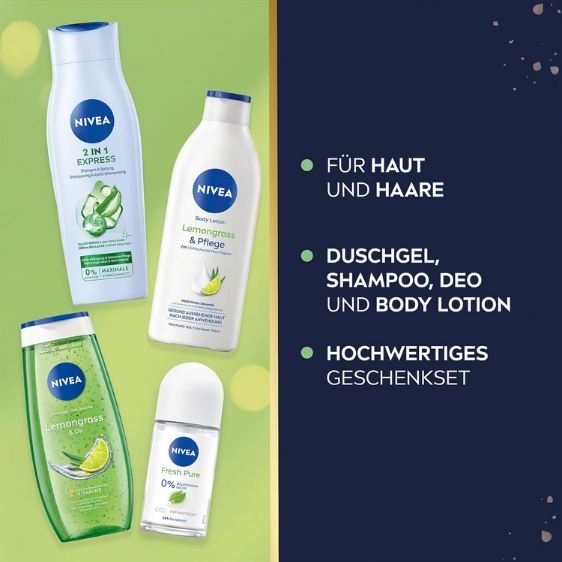 🚿 Nivea Feel Good Pflege Geschenkset, 4 tlg. für 12,25€ (statt 17€)