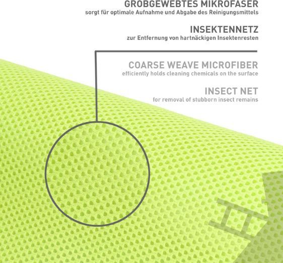 🪰 Nigrin Mikrofaser Tuch Insekten, 40x40 cm für 3,79€ (statt 10€)