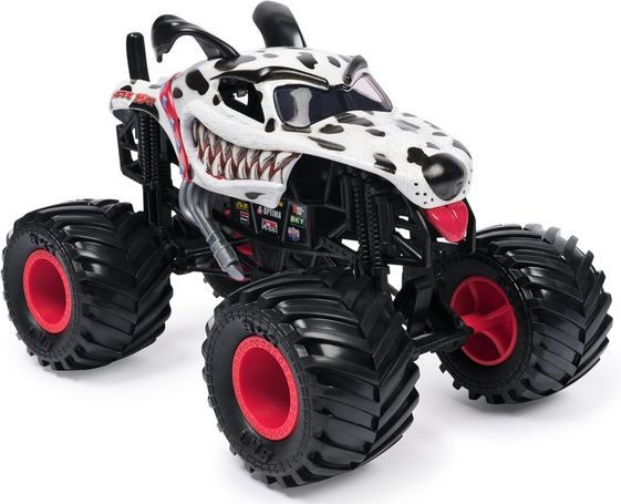 🛻 Monster Jam Dalmatian Monster Truck, Maßstab 1:24 für 9,99€ (statt 15€)