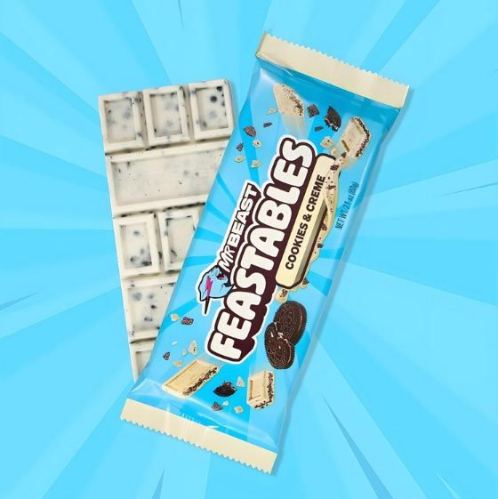 🍪 4er Pack MrBeast Feastables Cookies & Creme Schokolade für 11,95€ (statt 18€)