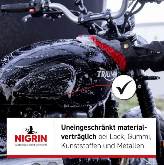 🏍️ Nigrin Moto Bike Gel Reiniger, 750 ml für 8,91€ (statt 14€)