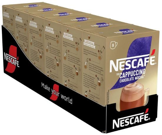 ☕ 6 x 8er Pack Nescafe Typ Mocha Getränkepulver ab 14,64€ (statt 27€)