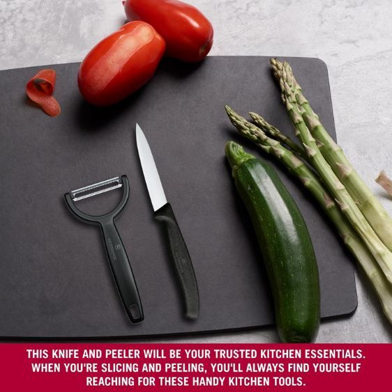 🔪 Victorinox Swiss Classic Gemüsemesser & Sparschäler für 7,99€ (statt 12€)