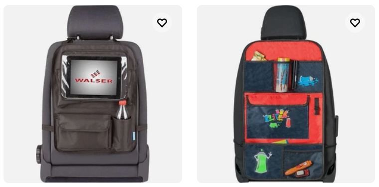 🚗 eBay: 50% Rabatt ab 2 Artikel auf Walser Auto Organizer & Kindersitzunterlagen