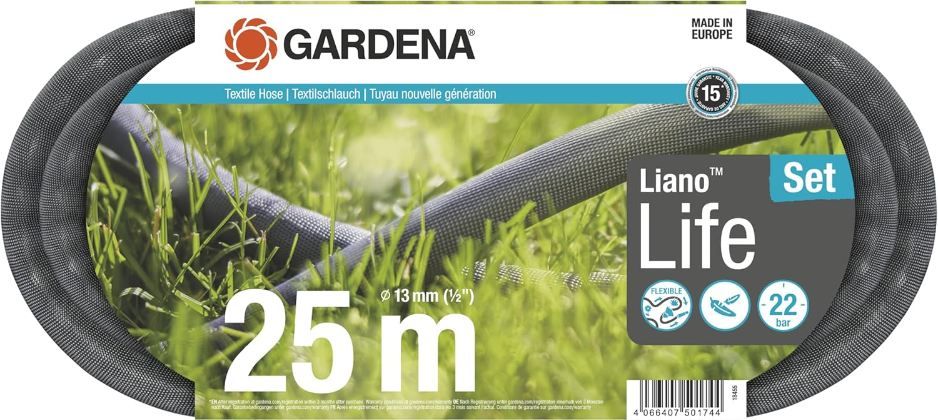 🏡 Gardena Liano Life Textilschlauch 1/2 Zoll, 25m Set für 40,99€ (statt 48€) 🏡 Gardena Liano Life Textilschlauch 1/2 Zoll, 25m Set für 40,99€ (statt 48€)