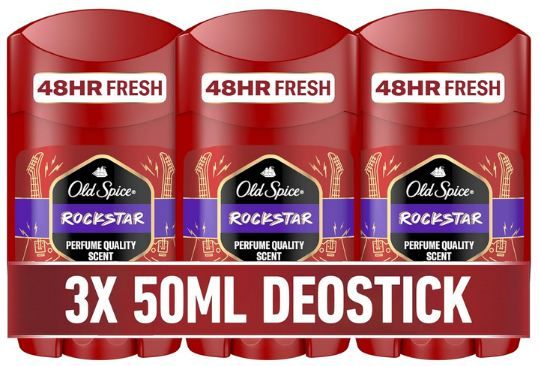 🤔 Megenfehler? 👃🏻 3er Pack Old Spice Rockstar Deostick, 50ml für 3,25€ (statt 10€) 🤔 Megenfehler? 👃🏻 3er Pack Old Spice Rockstar Deostick, 50ml für 3,25€ (statt 10€)
