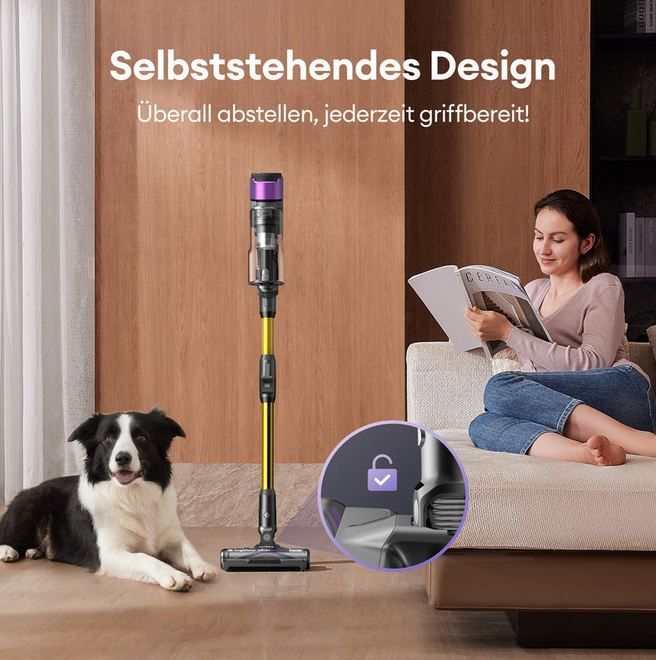🧹 Ultenic U20 Akku Stiel Staubsauger mit 600W für 79,99€ (statt 137€)   Refurb.
