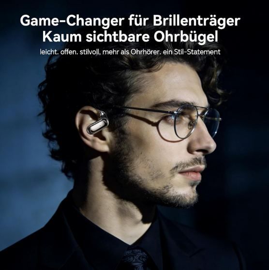 🎧 Xmenha Open Ear Kopfhörer mit schmalen Ohrbügeln für 16,49€ (statt 33€) 🎧 Xmenha Open Ear Kopfhörer mit schmalen Ohrbügeln für 16,49€ (statt 33€)