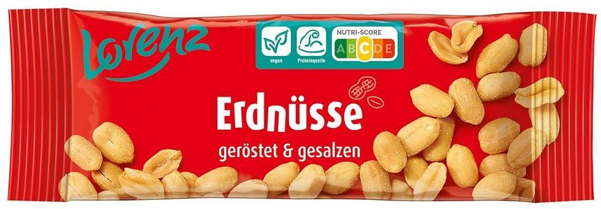 🥜 28er Pack Lorenz Erdnüsse To Go, geröstet & gesalzen, je 40g ab 18,84€ (statt 29€)