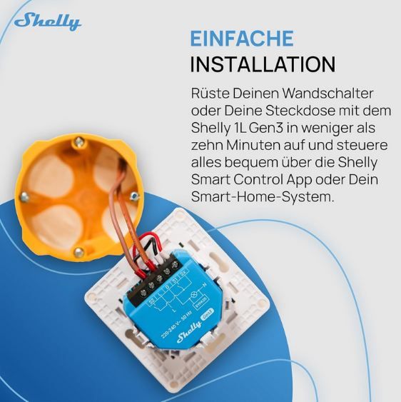💡 2x Shelly Wave 1 Mini Bypass Relaisschalter für 30,22€ (statt 50€) - Refurb. 💡 2x Shelly Wave 1 Mini Bypass Relaisschalter für 30,22€ (statt 50€) Refurb.