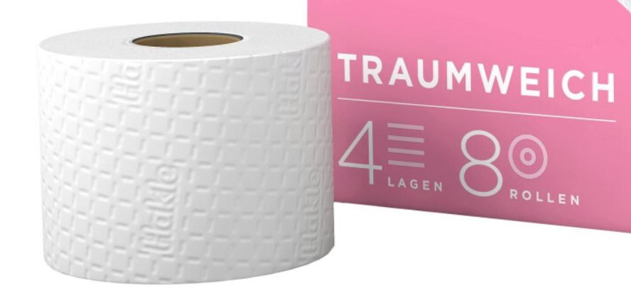 🧻 48 Rollen Hakle Traumweich Toilettenpapier, 4 lagig ab 11,76€ (statt 22€)   Joybuy Neukunden