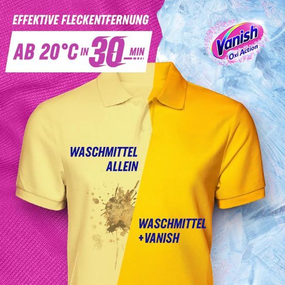 🫧 Vanish Oxi Action Gel Pink ohne Chlor, 750ml ab 4,50€ (statt 8€) 🫧 Vanish Oxi Action Gel Pink ohne Chlor, 750ml ab 4,50€ (statt 8€)