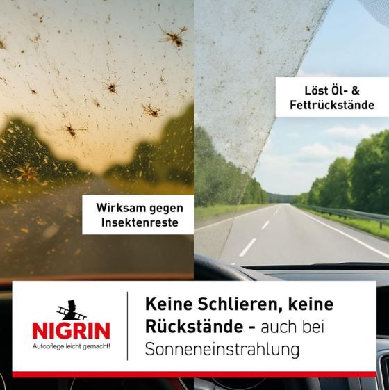 🚗 3L Nigrin Performance Leather & Cookie Scheibenklar Fertigmix ab 5,72€ (statt 12€)