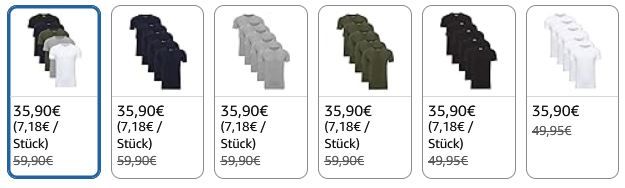 👕 5er Pack Yazubi Mythic T-Shirts in versch. Farben für je 35,90€ (statt 54€) 👕 5er Pack Yazubi Mythic T Shirts in versch. Farben für je 35,90€ (statt 54€)