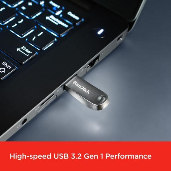 💾 Sandisk Ultra Luxe USB 3.2 Flash Laufwerk mit 64GB für 12,99€ (statt 19€)