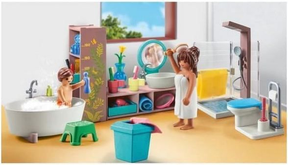 🛀🏼 Playmobil MyLife 71611 Badezimmer Set für 14,99€ (statt 21€)