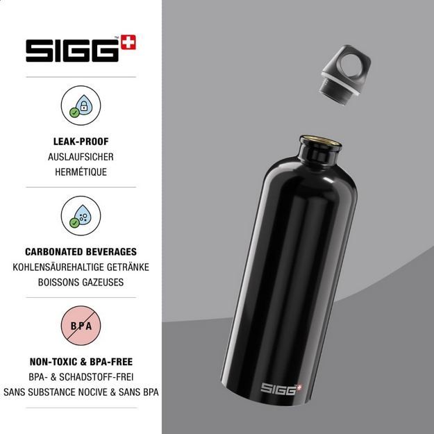 🥤 Sigg Traveller Alu Trinkflasche mit 1 Liter für 15,39€ (statt 20€)