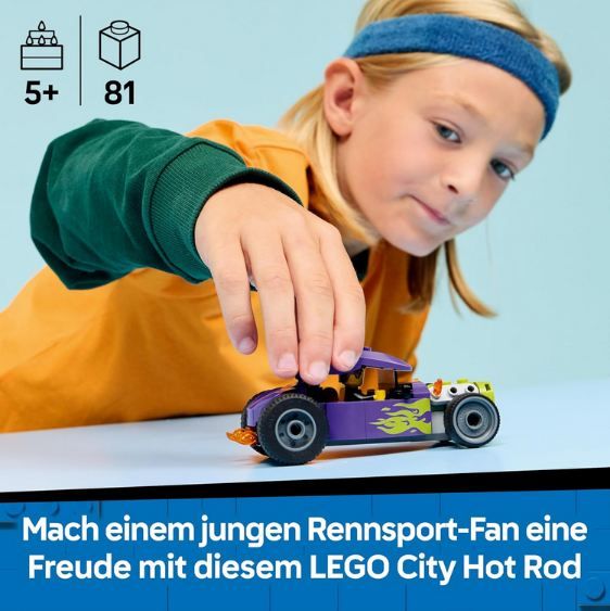 🏎️ LEGO 60485 City Hot Rod Set für 7,53€ (statt 11€)