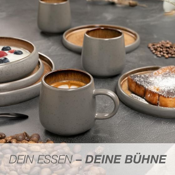 ☕ 6er Set Moritz & Moritz Solid Steinzeug Tassen für 24,99€ (statt 40€)