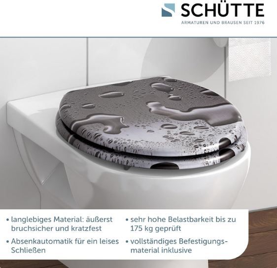🚽 Schütte Grey Steel WC-Sitz mit Absenkautomatik für 38,23€ (statt 46€) 🚽 Schütte Grey Steel WC Sitz mit Absenkautomatik für 38,23€ (statt 46€)