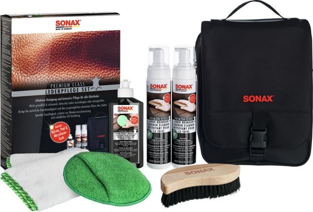 🧽 Sonax Premium Class LederPflegeSet, 7 tlg. für 44€ (statt 56€)